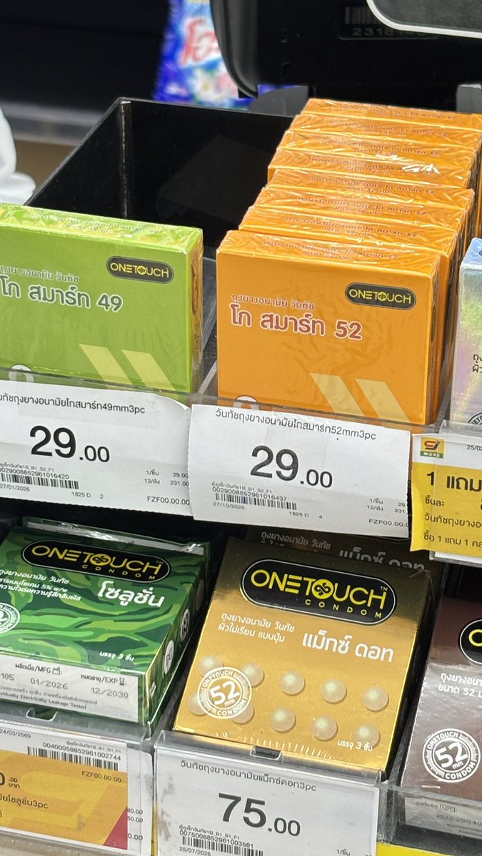 จะ21ปีละกุพึ่งเคยเจอถุงยางถูกขนาดนี้🥹