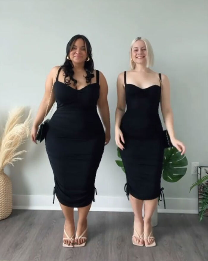 ZorzStudios's tweet photo. These two friends show the same #outfits on two different #BodyTypes to prove that style is not about size (20 new pics): https://t.co/Cyun2AlCBn 

#AušrysUptas #DeniseMercedes #fashion #MariaCastellanos #style #PlusSize #StyleNotSize https://t.co/QEusolMQ5x