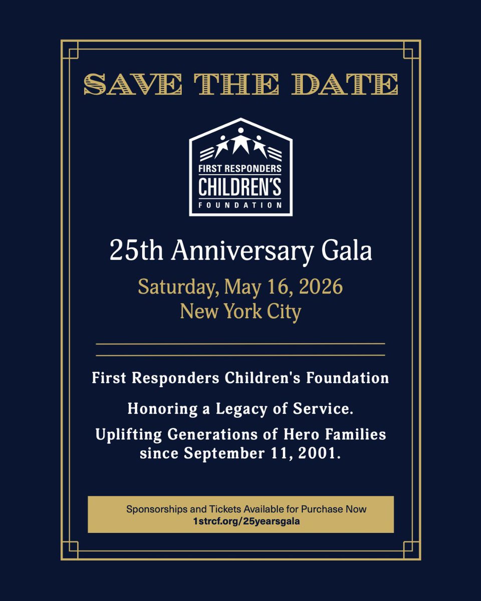 First Responders Children's Foundation tweet media