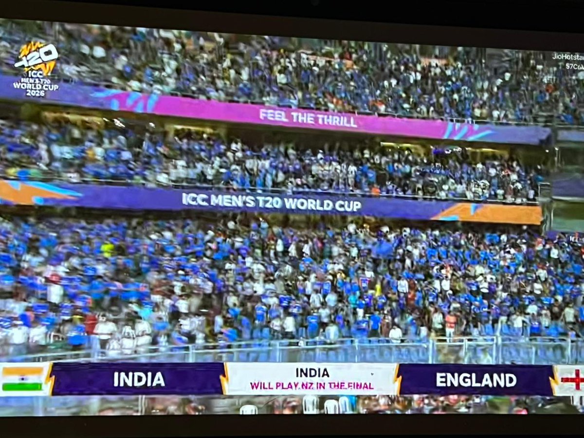 ashokbhat07's tweet photo. Congratulations to #TeamIndia 🇮🇳 for a शानदार victory against England in the T20 World Cup Semi-Final. The whole nation is proud of your outstanding performance. Best wishes for the Final! Jai Hind! 🇮🇳🏏 https://t.co/aDsnaOnFIZ