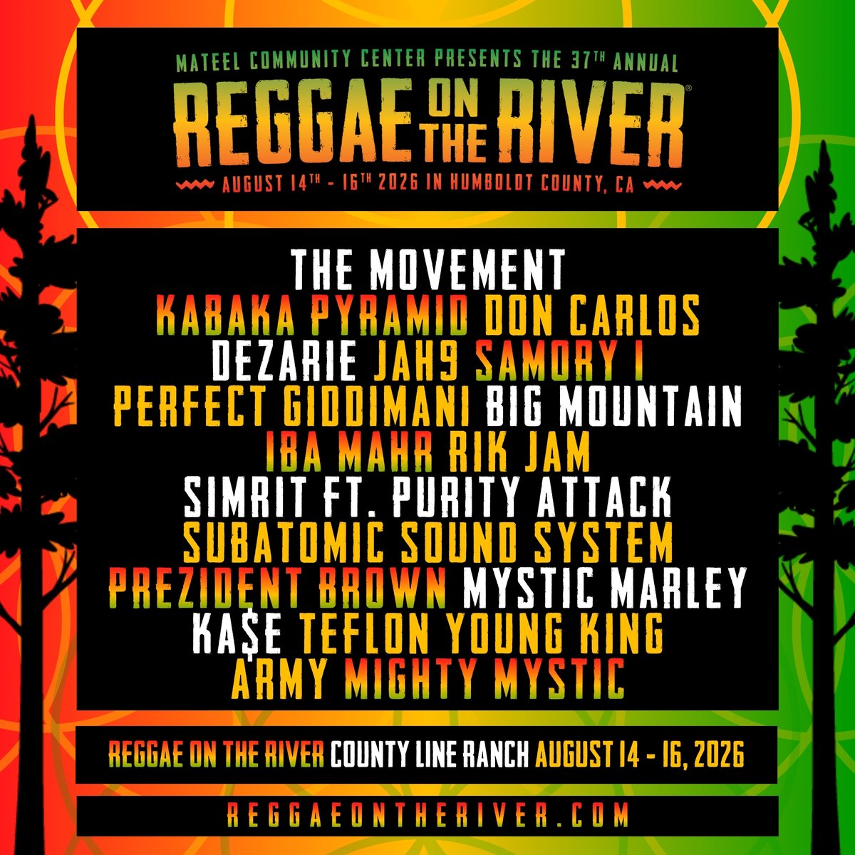 Reggae on the River ™ tweet media