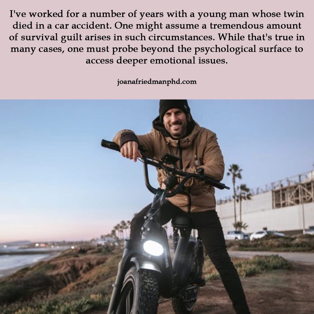 A young man who lost his twin in a accident, over time layers far more complex than guilt alone: identity confusion, unresolved rivalry, unfinished conversations, anger, relief mixed with shame, and the disorienting question… Who am I now?
#TwinLoss #TwinlessTwin #TwinGrief