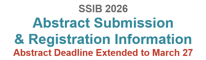 SSIBsociety's tweet photo. The abstract submission deadline has been extended! 
https://t.co/rtumahObU6 https://t.co/zkvbEchaXV