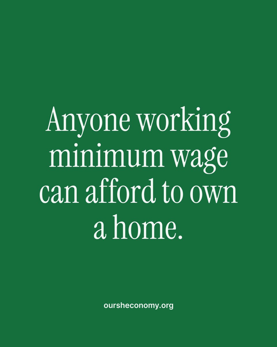 prgrssvpckts's tweet photo. This isn't our reality, but it could be. When women are equal, everything changes...

Join the challenge: https://t.co/CG77FCfsbL

Let's make this a reality. Anyone working minimum wage should be able to afford a home.

#OurSheconomy #CapitalWithPurpose #WomenInvesting https://t.co/lBnXvF6gw1