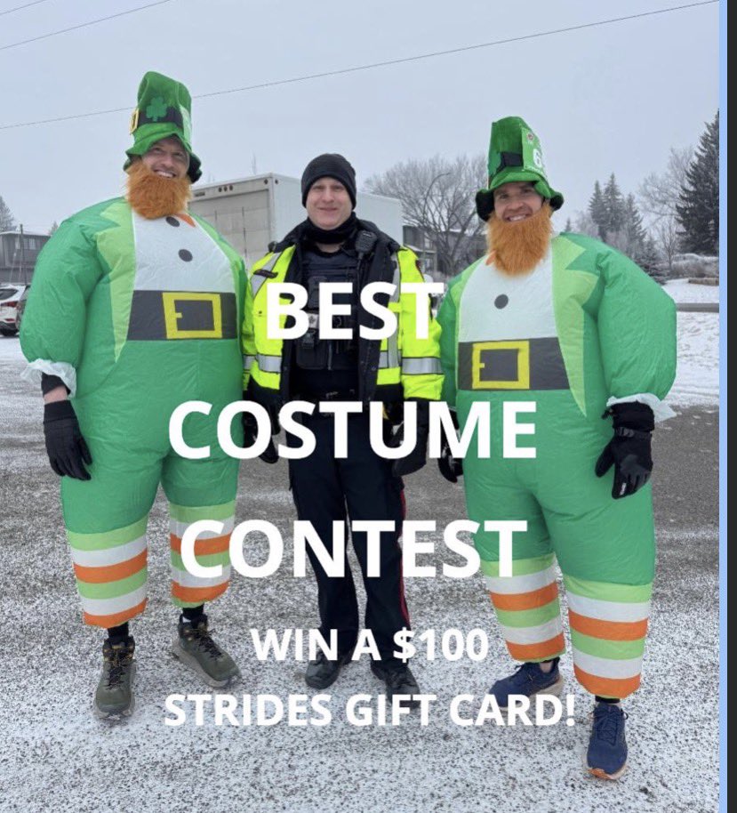 Still time to get in on #yycstpats ONLINE Reg until Mar 14!

Stay for the awards -  enjoy post race meal, and the chance to win your weight in #VillageBeer 🍺 raceroster.com/events/2026/10…