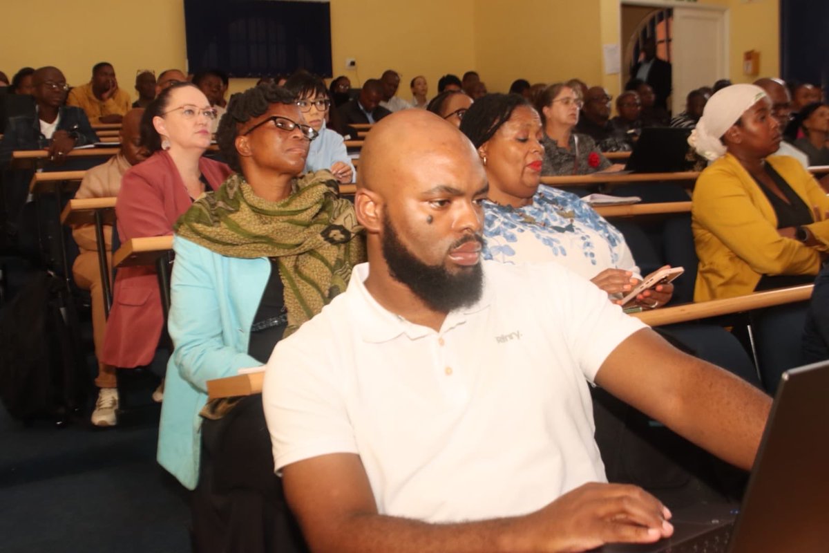Mr Enoch Rabotapi delivered the purpose of the training by emphasising ...
