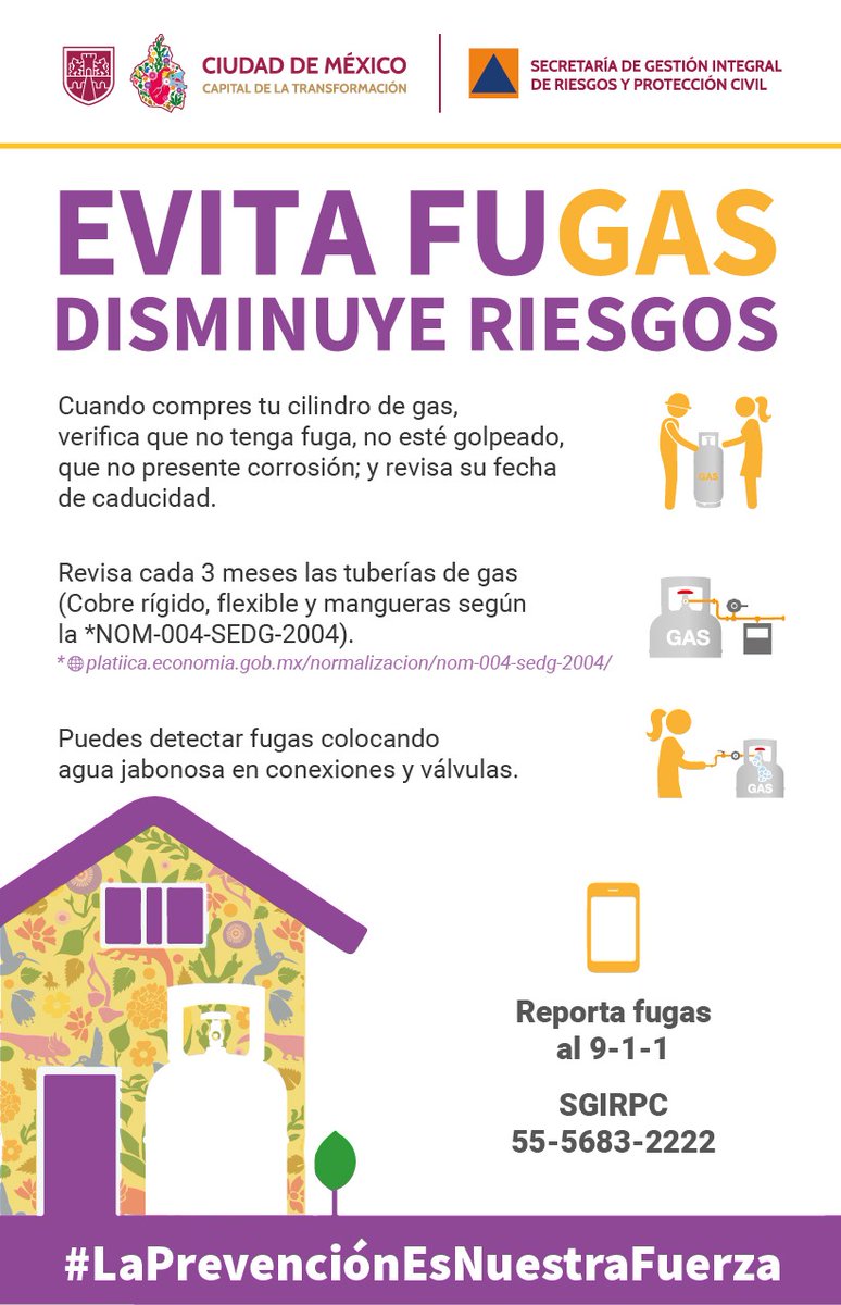 Secretaría de Gestión Integral de Riesgos y PC tweet media