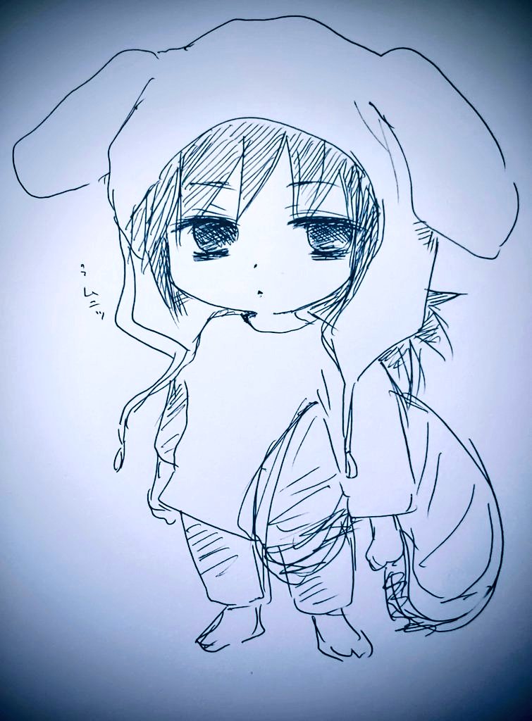 「おはよう」
過去落書き見てると楽しんで描いてた自分がいるなぁ〜と実感。 