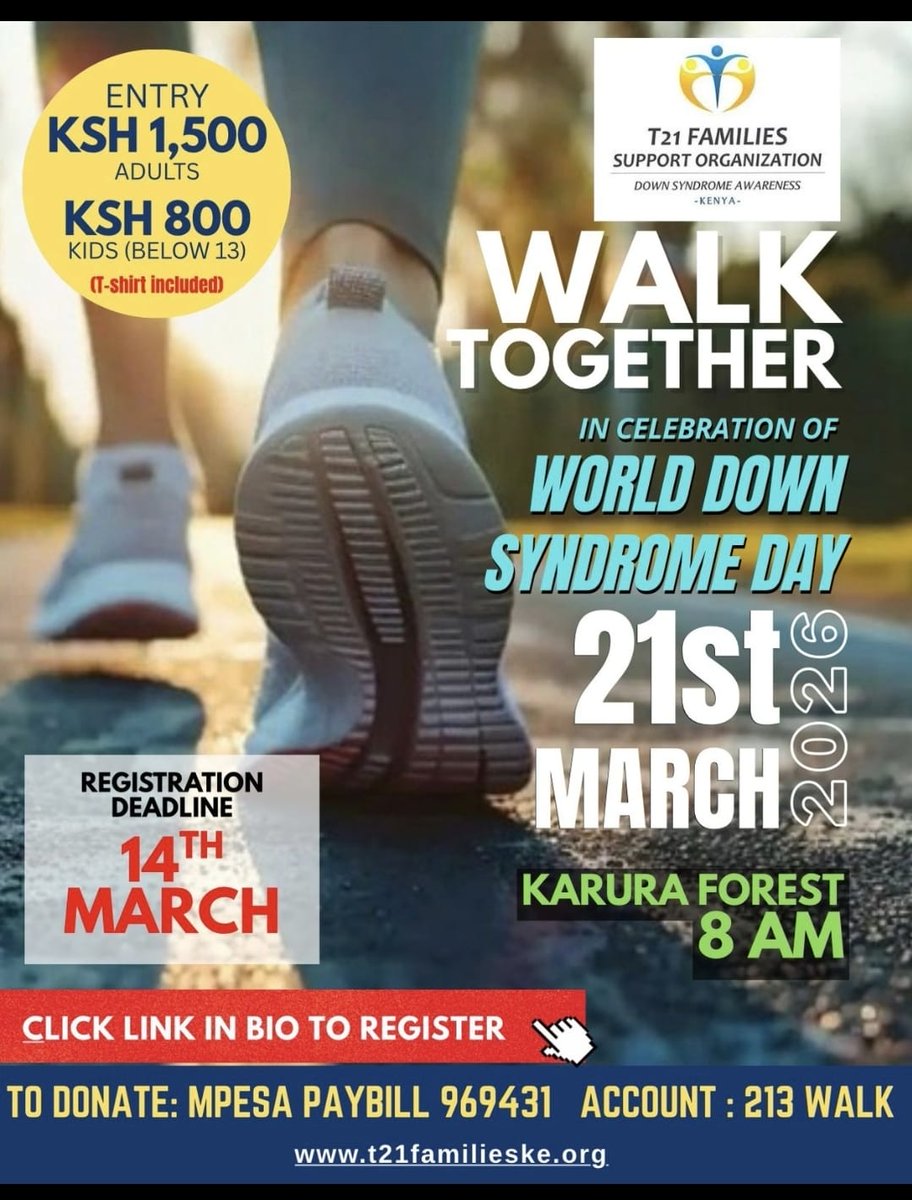 T21FSO ( Down Syndrome - Kenya) tweet media