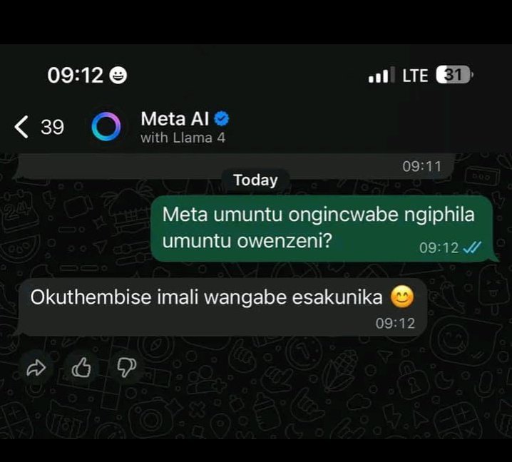 iammadlamini's tweet photo. 😭😭 Meta you did not lie 🥹😔🚶‍♀️ https://t.co/5v1tYjuB9s