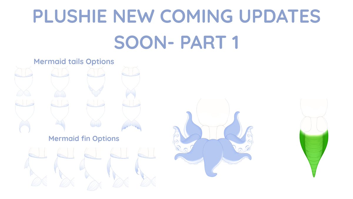 ShaiyieeRose's tweet image. Hello everyone! Plushie Updates coming soon!! PART 1!!

Let me know what updates you'll like me to do next! Hair color will be posted soon!

#CustomizableModel #Plushie #Vtuber