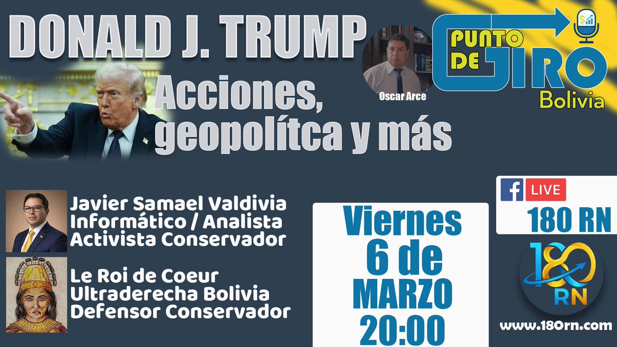 180RN_bol's tweet photo. viernes 6 de Marzo https://t.co/GlqIlxbWi7