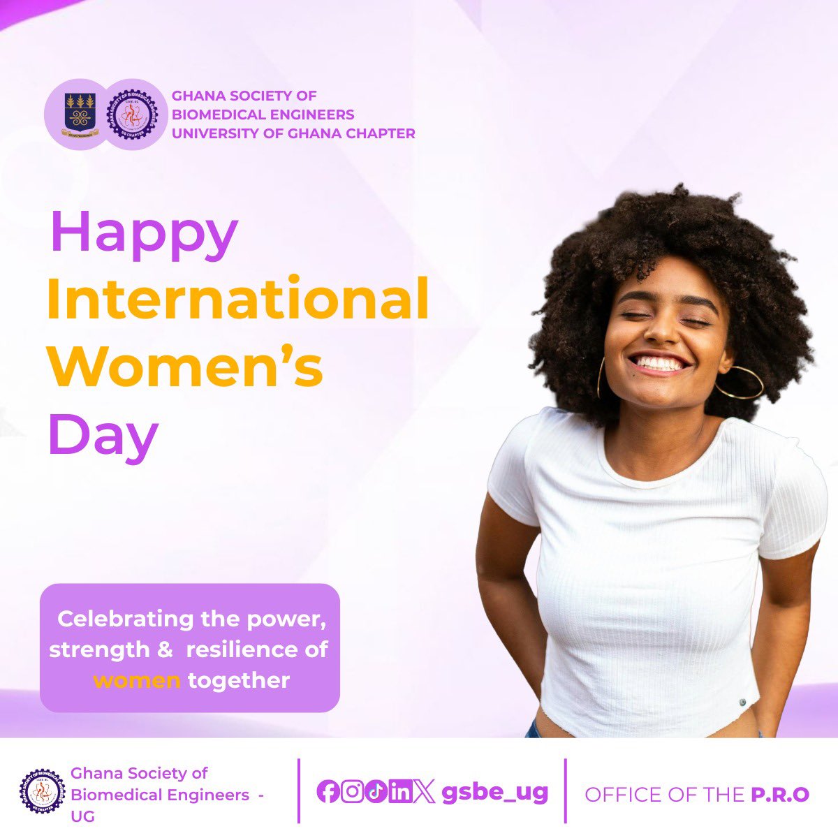 gsbe_ug1's tweet photo. On this International Women’s Day, GSBE celebrates the women breaking barriers, building solutions, and inspiring the next generation to dream bigger and reach further.

Here’s to the women who engineer change, and prove every day that the future is brighter when women lead🌟 https://t.co/ufCO3w9Dp9