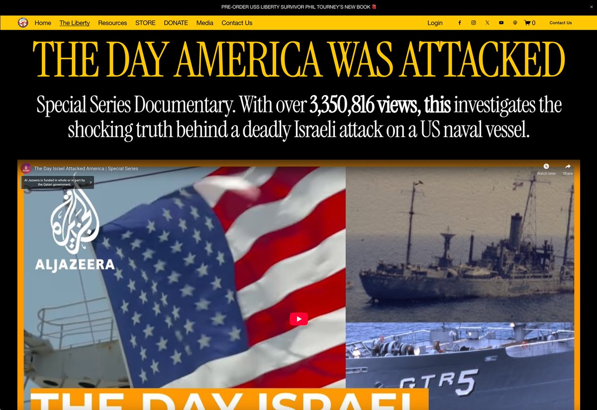 USS Liberty Veterans Association tweet media