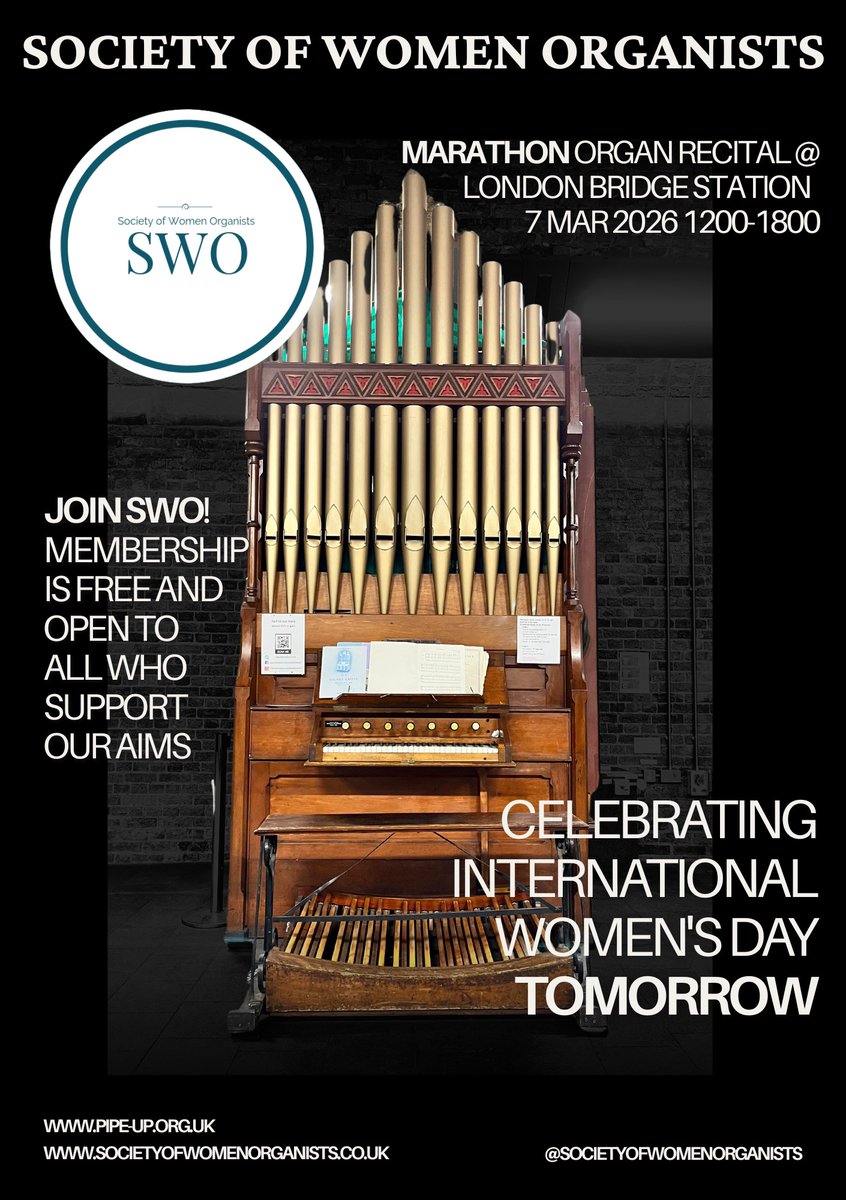 Society of Women Organists (SWO) tweet media