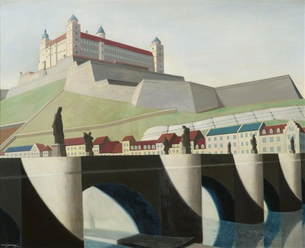 Carl Grossberg   (1894-1940)

Festung Marienberg bei Würzburg 

1934