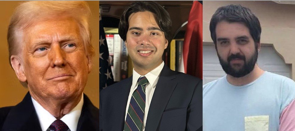 OccupyDemocrats's tweet image. BREAKING: Miami GOP secretary and FIU Turning Point USA chapter president were just busted in heinously racist, anti-Semitic group chat named after “Nazi heaven” in which they used the n-word over 200 times!

The secretary of Miami-Dade County’s Republican Party, started a group