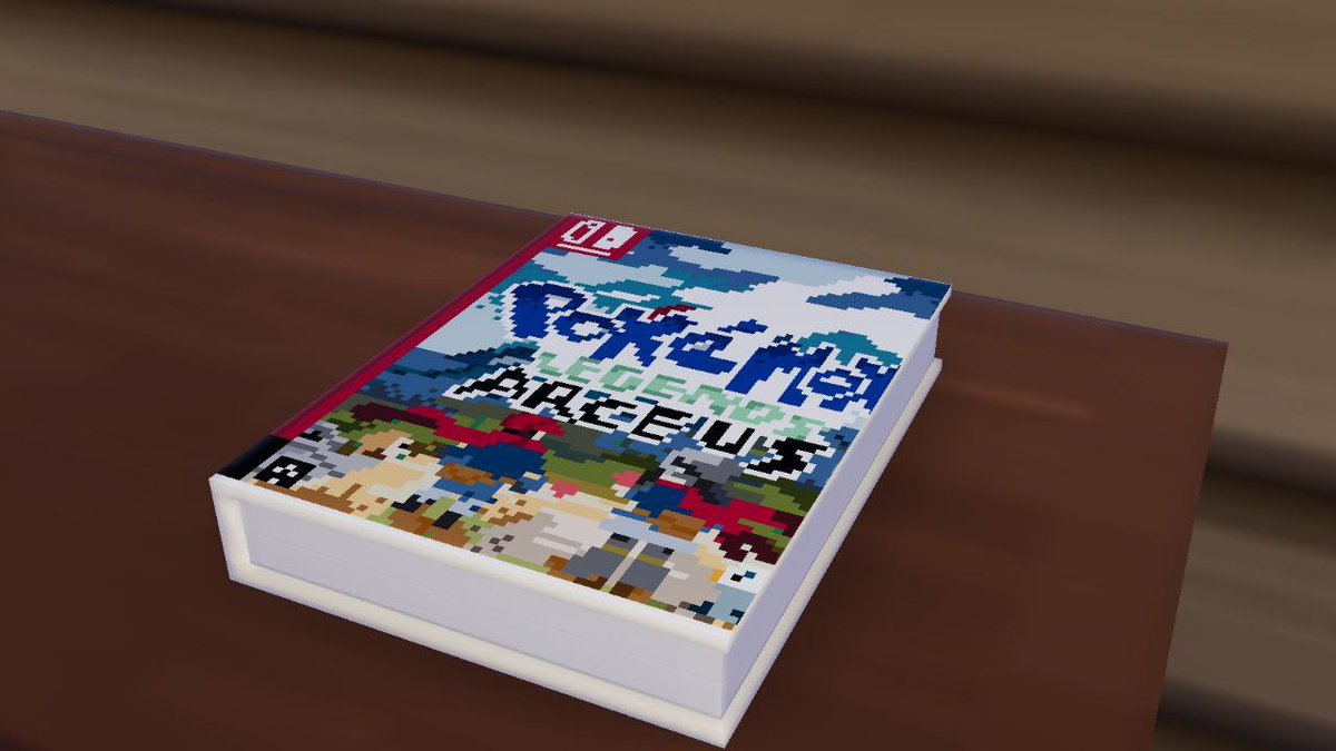 awyenina's tweet photo. Kemaren liat ada yang buat cover nintendo tp dia asia server 😭😭 jd aku bikin aja sendiri WKWKKW kalau kalian mau pokemon legends arceus nya ada di toko buku 😋😋 (encok njir 4 jam)
#heartopia
#coverbook https://t.co/Tobboy2Kfz