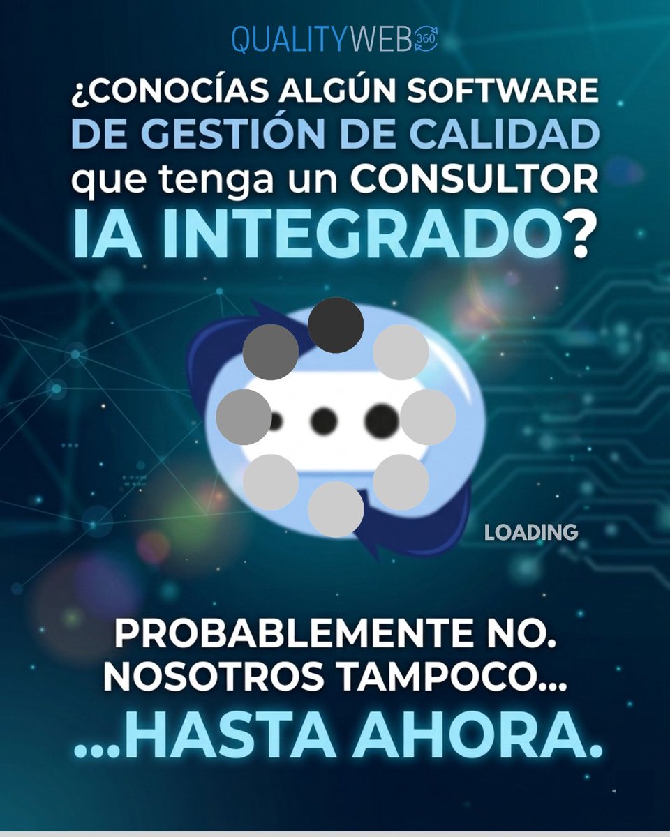 ¿Y si tu software de gestión de calidad pudiera responder tus preguntas y ayudarte a encontrar información en segundos?

Algo nuevo está por llegar a QualityWeb 360.

🤖 Muy pronto.