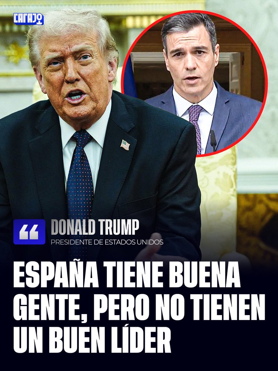 Efectivamente!!!!
¿Estáis de acuerdo con Donald Trump?
YO SÍ 👍