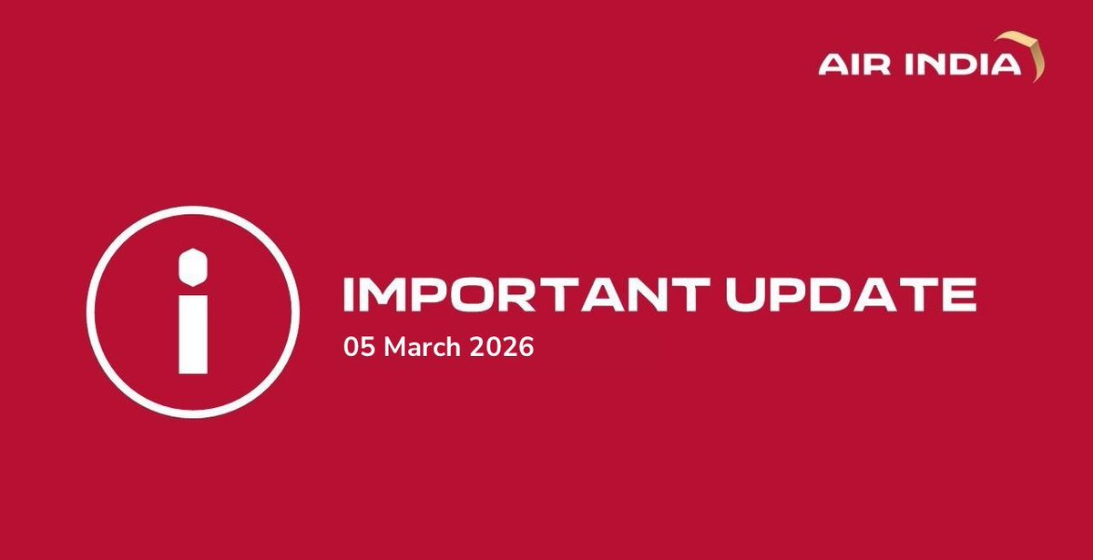 Air India Newsroom tweet media