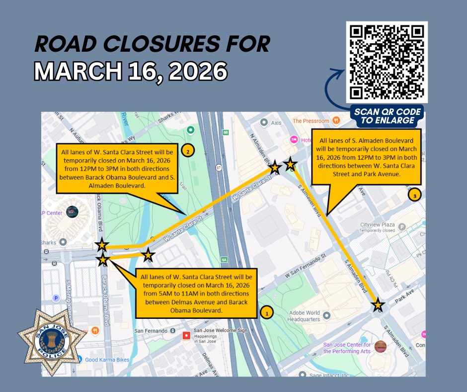 San Jose Police Dept tweet media