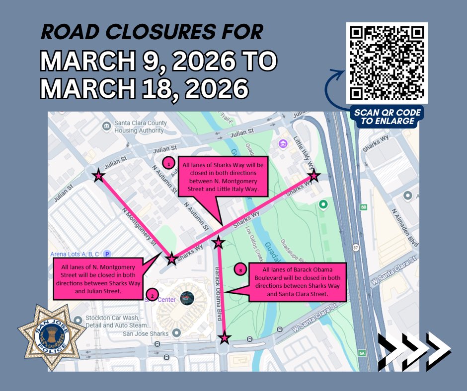 San Jose Police Dept tweet media