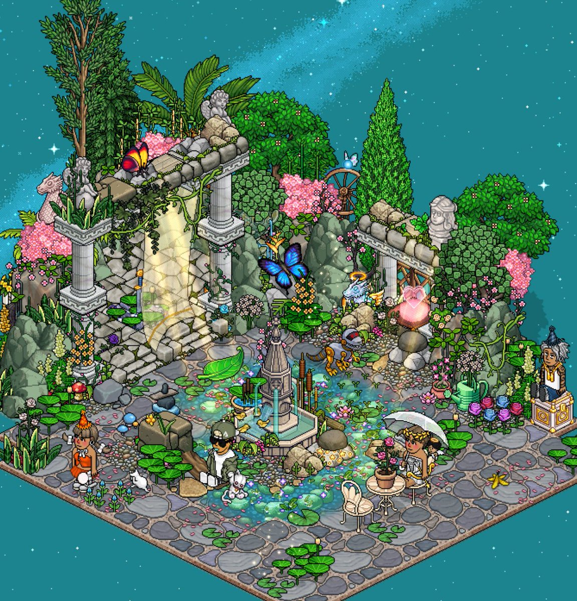 𝒇𝒐𝒓𝒈𝒐𝒕𝒕𝒆𝒏 𝒕𝒆𝒎𝒑𝒍𝒆 𝒈𝒂𝒓𝒅𝒆𝒏 🌿✨

#habbo @habbo