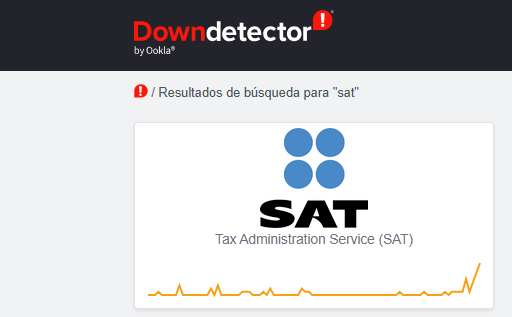 ElContaConta's tweet photo. Y para no sorpresa de nadie, la página del #SAT tiene intermitencia.

Se reporta nulo acceso para revisar o emitir facturas y casos donde no deja entrar presentar declaraciones. https://t.co/UTseS6Xb9L