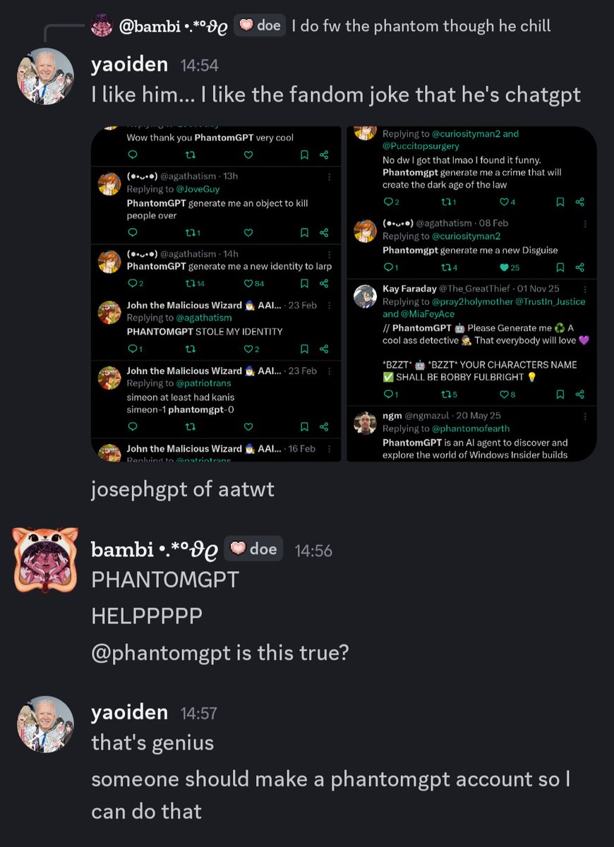 (not) the phantom (@10_7_2020) / Posts / X