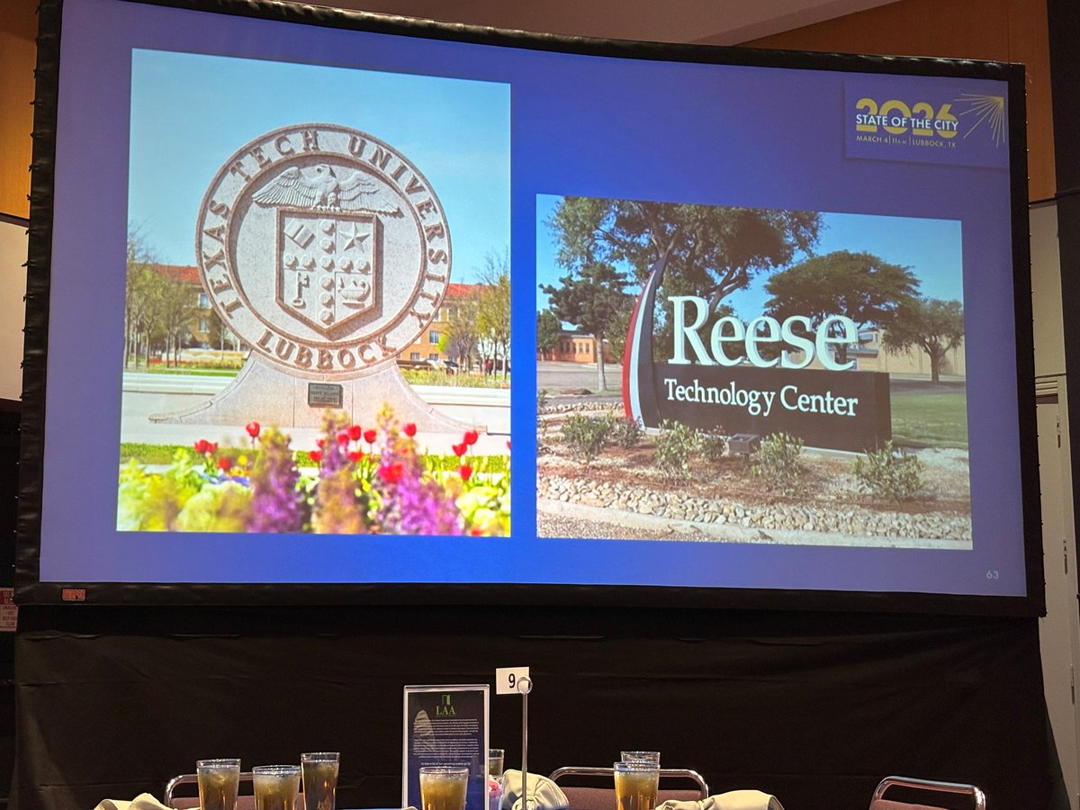 ReeseCenter's tweet photo. LRRA Staff joined the Lubbock Apartment Association, State of the City Address yesterday! Hearing about the growth &amp; vision for Lubbock reinforces the momentum happening across our community. LRRA is proud to be part of the innovation and development driving our city forward. https://t.co/P2f0QXYNOc