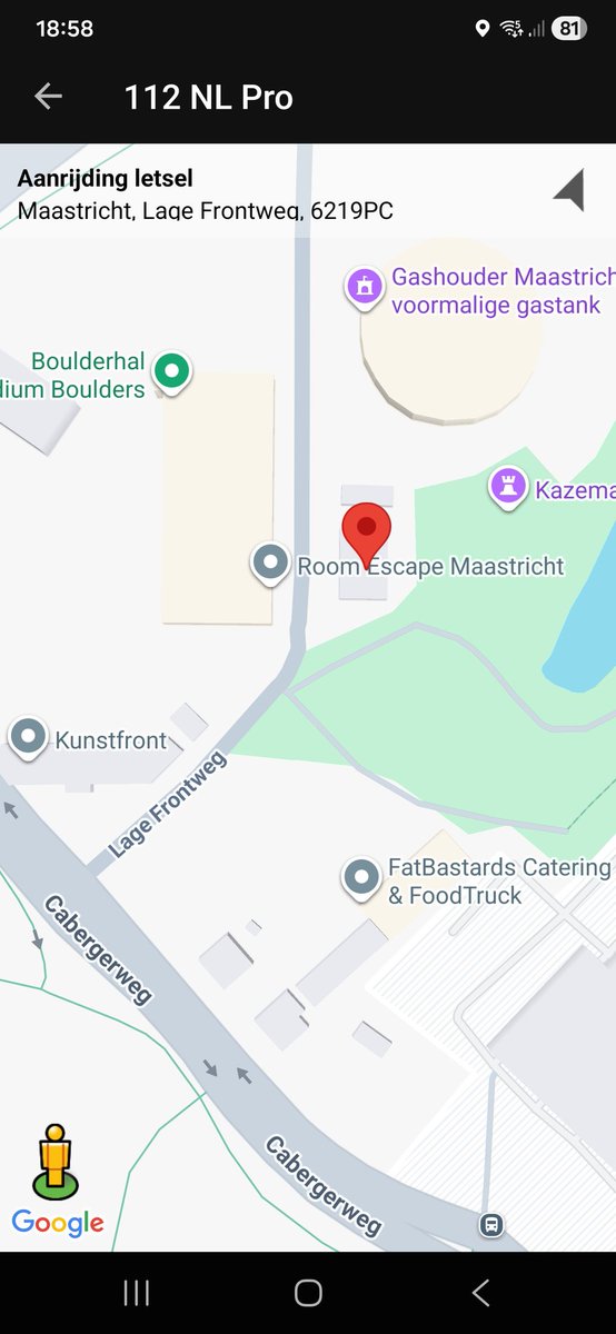 Aanrijding met letsel in Maastricht