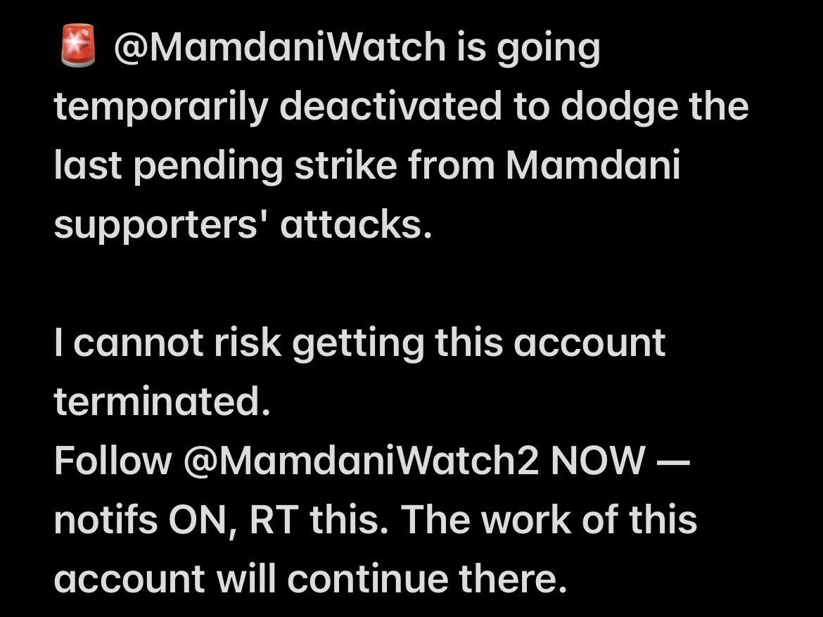 Mamdani Watch tweet media