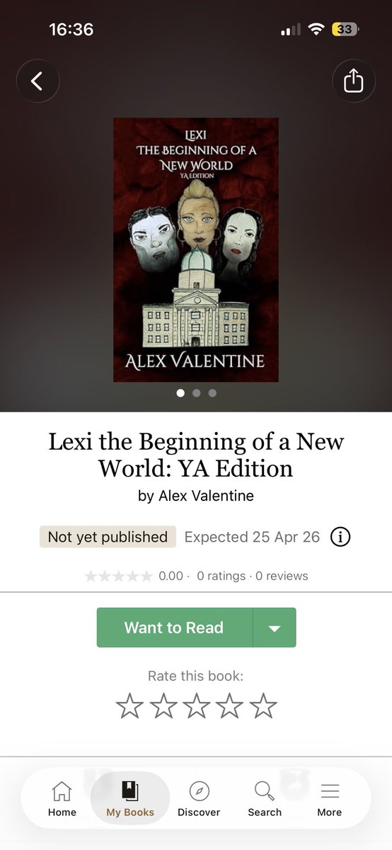 Happy World Book Day. The countdown is on until Lexi the Beginning of a New World is out on Amazon 

Preorder the Ebook today for release on the 25th April , Paperback and Hardback copies will be available from the 25th April 

#WorldBookDay2026