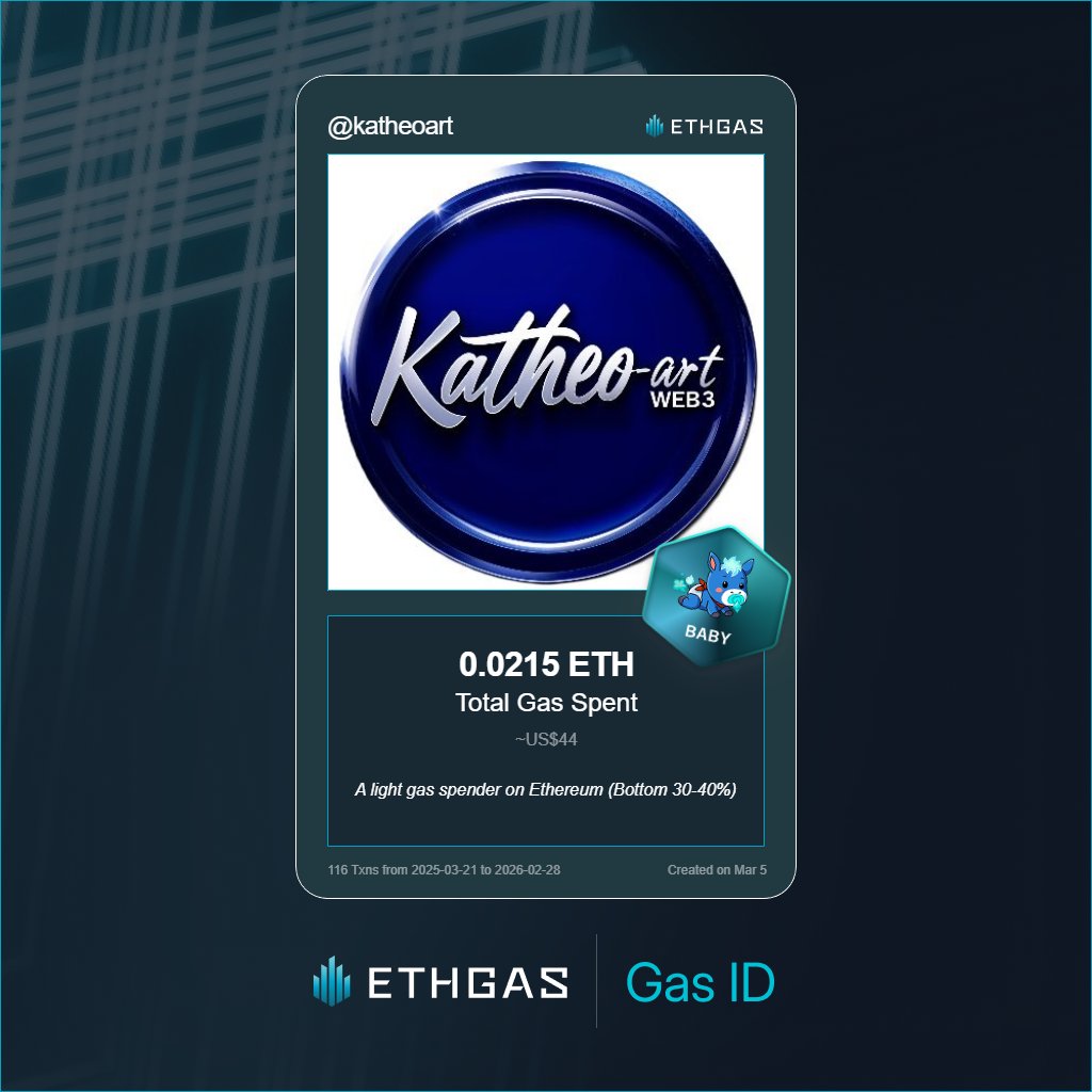 | ETHGas ⛽katheoart tweet media