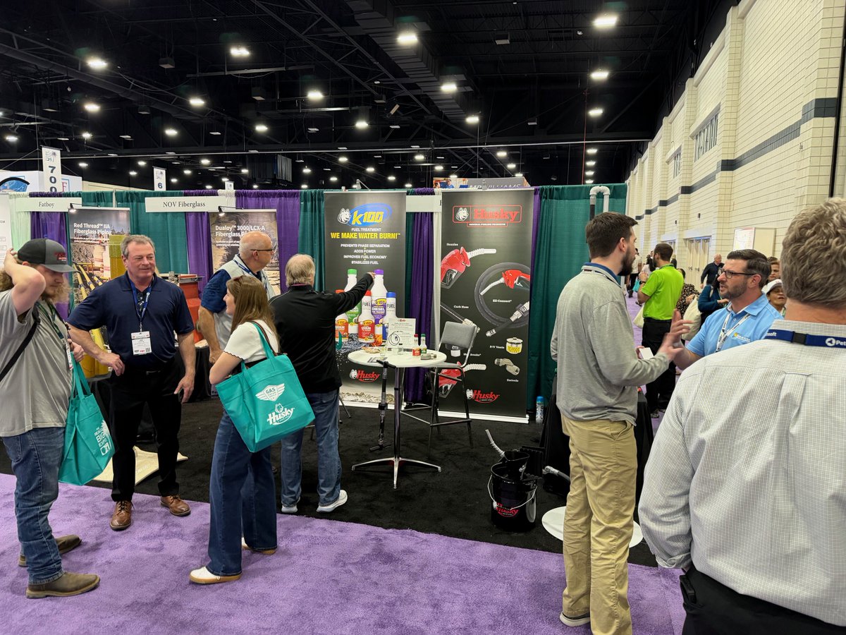 The Southeast Petro-Food Marketing Expo in Myrtle Beach this week is great! And the Husky booth is buzzing.  We'll be here all day, so stop on by before the curtain falls on this great event!

 #PetroleumIndustry #IndustryEvent #MarketingExpo