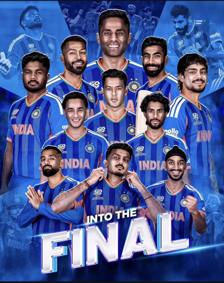 dbmahadik's tweet image. थरारक सामना आणि शानदार विजय! 🇮🇳

इंग्लंडचा पराभव करत भारताने गाठली अंतिम फेरी. वानखेडे स्टेडियमवर आज खेळाडूंनी दाखवलेला संयम आणि जिद्द खरोखरच कौतुकास्पद आहे. संपूर्ण टीमचे आणि प्रशिक्षकांचे मनःपूर्वक अभिनंदन! फायनलसाठी शुभेच्छा! ✨
#IndiaVsEngland #T20WC #Victory #IndianCricket