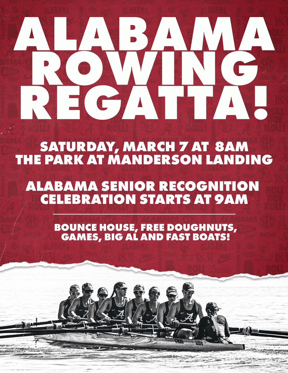 Alabama Rowing tweet media