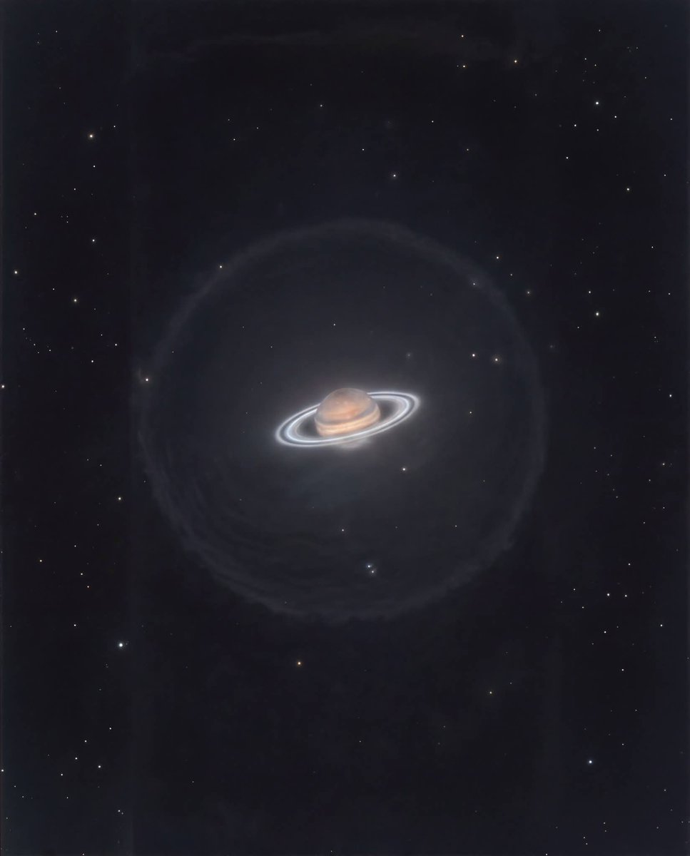 konstructivizm's tweet photo. Saturn seen through an amateur 6 inch telescope 
by ??? https://t.co/dGURjPSBFE