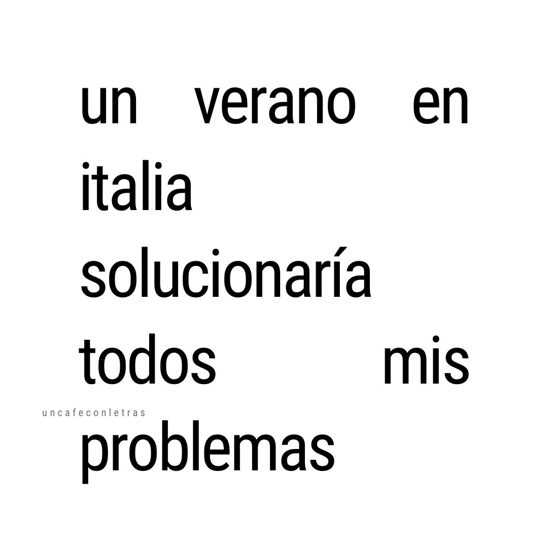 Un café con letras tweet media