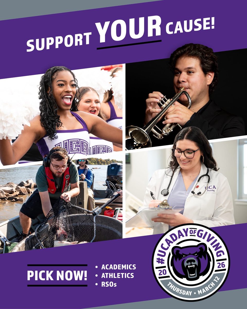 University of Central Arkansas tweet media