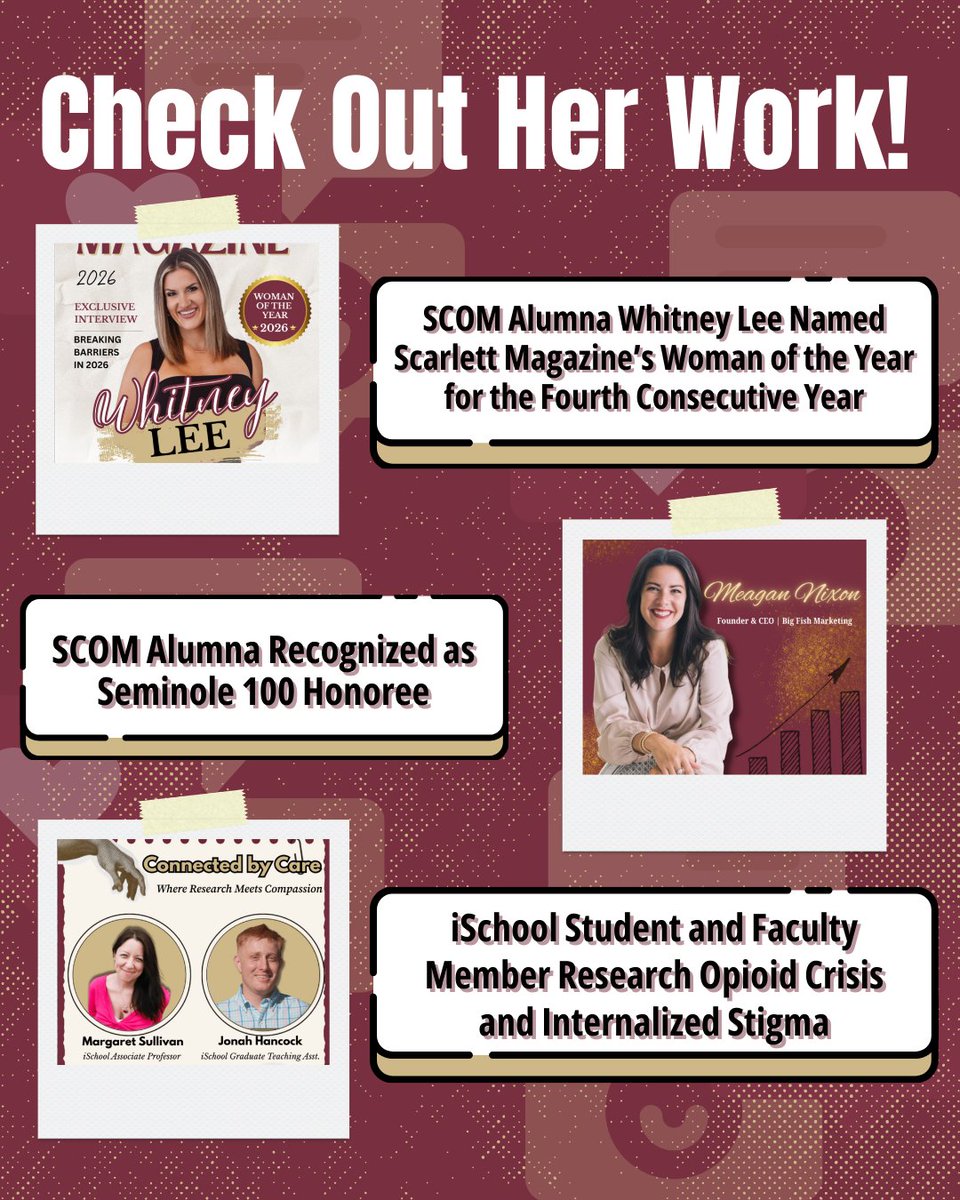 FSU College of Communication & Information tweet media