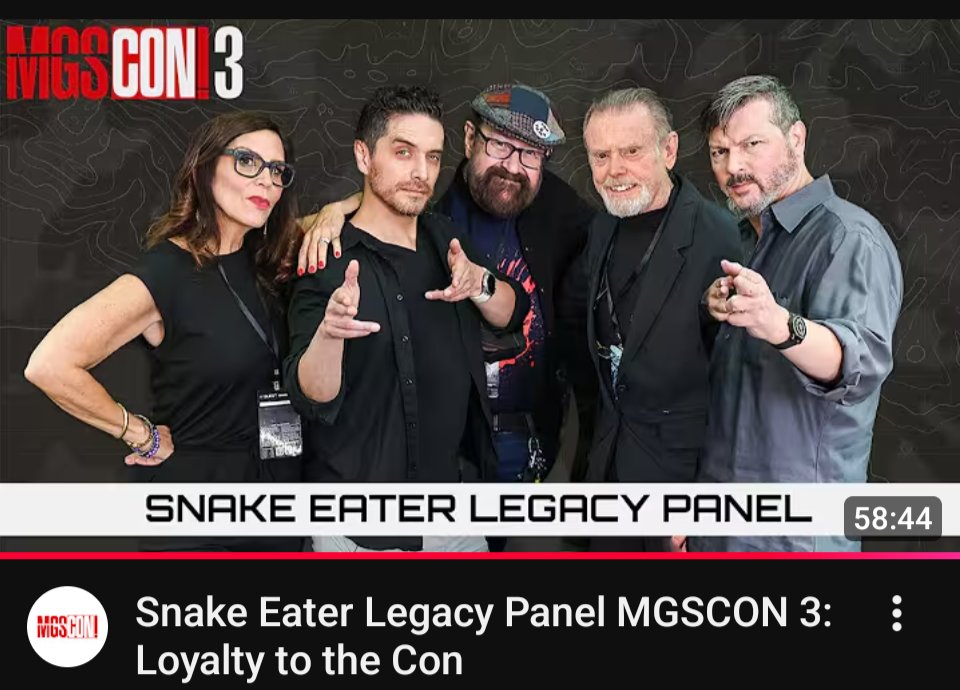 Memes, Genes, & Snakes : A Metal Gear Fan Con tweet media
