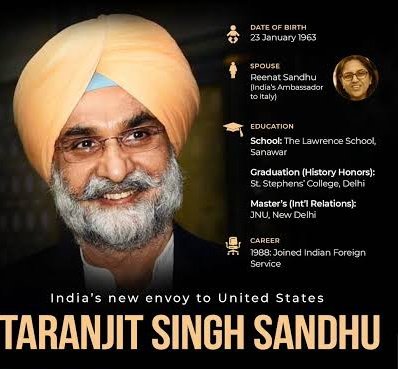 BalinderDhanori's tweet image. India’s Former Ambassador to USA Shri Taranjit Singh Sandhu has been appointed as Lt. Governor of Delhi.

#T20WorldCup #ENGvIND
#INDvENG #BiharPolitics