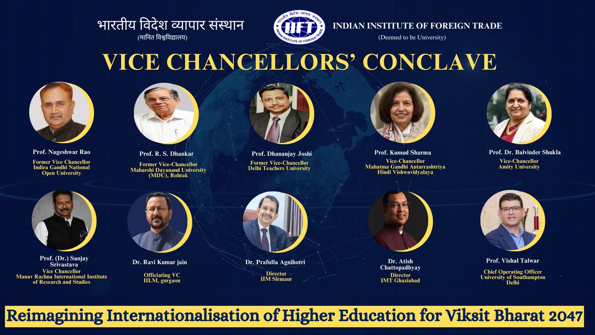 Indian Institute of Foreign Trade(IIFT) tweet media