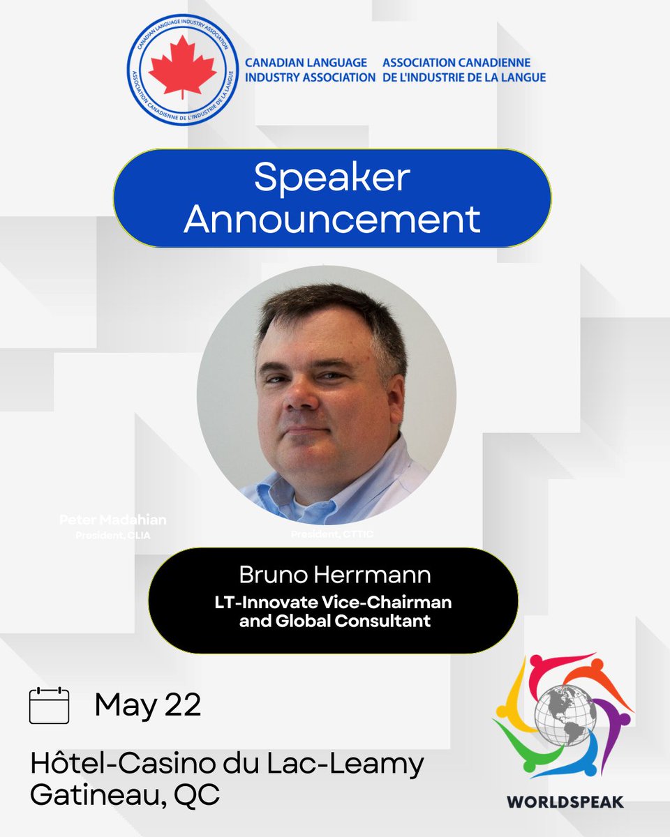 Canadian Language Industry Association tweet media