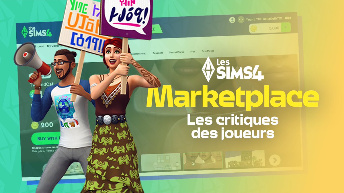 💥 #LesSims4 : Le #Marketplace déjà vivement critiqué par la communauté

➡️ insidesims.com/articles/le-ma…

#Sims4 #LesSims4 #TheSims4 #Sims4News #GamingFR #LesSims #TheSims #Sims4Update #Sims4DLC #ActuGaming #Sims #Placemarket #Moola #MakerProgram