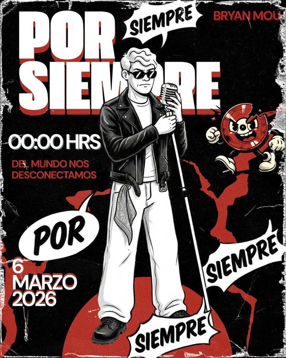 🔴POR SIEMPRE 🔴[Pre-save link bio]
Estreno 00:00 HRS en todas las plataformas🎶
💿HOY LIVE ESPECIAL
INSTAGRAM/TIKTOK 11:30 PM HORA MÉXICO