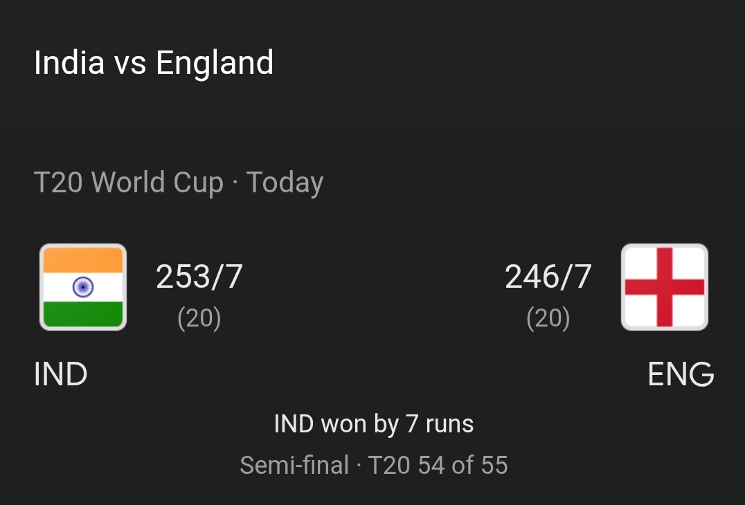 Perfect tribute to Thala. 7 wickets of both teams and won by 7 runs. And most of all, Thala was there at the Stadium. 😂😂😂

#INDvsENG