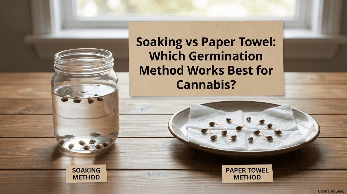Soaking vs paper towel: Which germination method wins for cannabis seeds? Dive into the pros, cons &amp; best results! 🌱🚀 

cannabizseed.com/soaking-vs-pap… 

#cannabis #cannabiscommunity #weed #marijuana #thc #CBD #IranWar #DiorAW26 #BTSLive #INDvsENG #BBMzansi #OffWhite